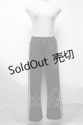 ACDC RAG / 安心ジャージパンツ  黒ｘサックス S-25-03-13-086-PU-PA-HR-ZS