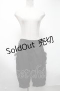 PUNK / ハーフパンツ  黒 S-25-03-13-089-PU-PA-AS-ZS