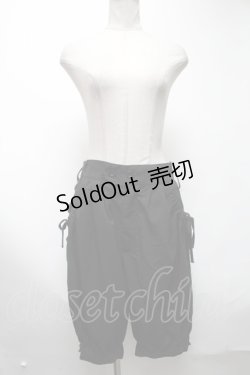画像1: PUNK / ハーフパンツ  黒 S-25-03-13-089-PU-PA-AS-ZS