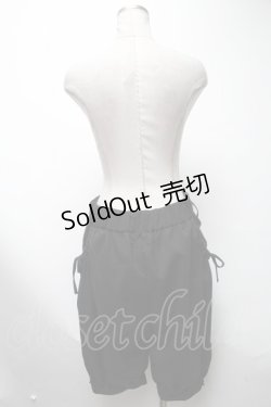 画像2: PUNK / ハーフパンツ  黒 S-25-03-13-089-PU-PA-AS-ZS