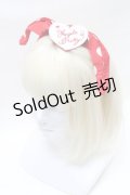 Angelic Pretty / Milkshakeヘアバンド(大水玉)  赤 S-25-03-13-010-AP-AC-AS-ZS