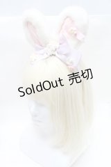 Angelic Pretty / Flowerリリカルバニーカチューシャ  白 S-25-03-13-011-AP-AC-AS-ZS