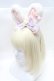 画像1: Angelic Pretty / Flowerリリカルバニーカチューシャ  白 S-25-03-13-011-AP-AC-AS-ZS (1)