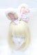 画像2: Angelic Pretty / Flowerリリカルバニーカチューシャ  白 S-25-03-13-011-AP-AC-AS-ZS (2)