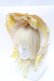 画像1: BABY,THE STARS SHINE BRIGHT / Le Ruban Ombre Roseボンネット  イエロー S-25-03-13-014-BA-AC-AS-ZS (1)