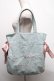 画像1: Maison de FLEUR / デニムダブルリボントートバッグ  ブルー S-25-03-13-024-LO-BG-HR-ZS (1)
