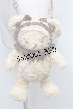 画像1: BABY,THE STARS SHINE BRIGHT / くまくみゃポシェット  ブラウン S-25-03-13-028-BA-BG-AS-ZS