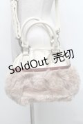 axes femme / ファーｘレース2wayバッグ  オフ S-25-03-13-029-AX-BG-HR-ZS