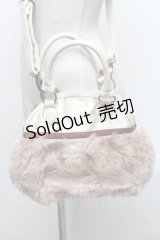 axes femme / ファーｘレース2wayバッグ  オフ S-25-03-13-029-AX-BG-HR-ZS