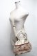 画像2: axes femme / ファーｘレース2wayバッグ  オフ S-25-03-13-029-AX-BG-HR-ZS (2)