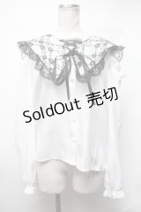 MA*RS / セーラーブラウス  白 S-25-03-13-032-EL-BL-AS-ZS