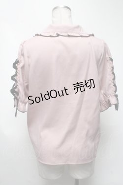 画像2: MA*RS / フリル襟ブラウス  ピンク S-25-03-13-039-EL-BL-AS-ZS