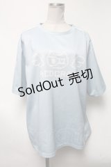 ACDC RAG / ドットネコ T  サックス S-25-03-13-041-PU-TS-HR-ZS