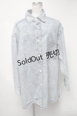 画像1: TRAVAS TOKYO / 悪魔クマデニムジャケット  ブルー S-25-03-13-042-PU-JA-HR-ZS