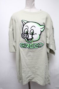 MILKBOY / GREED TEE  グリーン S-25-03-15-045-MB-TO-AS-ZT321