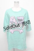 LAND by MILKBOY / GALFYコラボ仲良しTEE  グリーン S-25-03-15-047-MB-TO-AS-ZT321