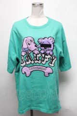 LAND by MILKBOY / GALFYコラボ仲良しTEE  グリーン S-25-03-15-047-MB-TO-AS-ZT321