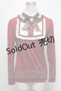 axes femme / トップス  赤 S-25-03-15-054-AX-TO-HR-ZS