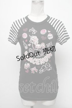画像1: PEACE NOW / プリントカットソー   S-25-03-15-055-PU-BL-HR-ZS