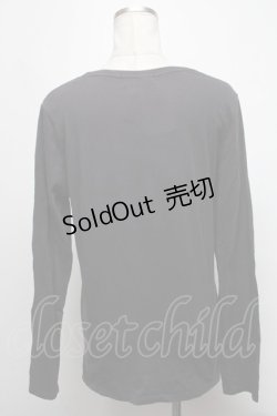 画像2: Rydia / おばけプリントカットソー  黒 S-25-03-15-062-PU-TO-HR-ZS