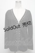Rydia / スタッズパーカー  黒 S-25-03-15-066-PU-CO-HR-ZS