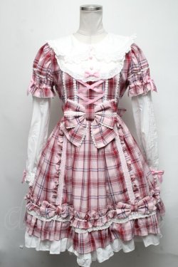 画像1: Angelic Pretty / Dolly Girl付け袖ワンピース  ピンク S-25-03-15-078-AP-OP-AS-ZS