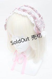 Angelic Pretty / Dolly Girlヘッドドレス  ピンク S-25-03-15-011-AP-AC-AS-ZS