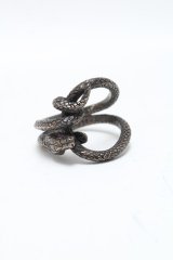 BLACK BOOTS / SNAKE LINK リング 8 シルバー S-25-03-15-002-PU-AC-AS-ZS