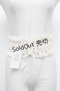 axes femme / レースアップゴムベルト   S-25-03-15-019-AX-BL-HR-ZS