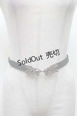 画像1: axes femme / リボンデザイン細ゴムベルト   S-25-03-15-024-AX-ZA-HR-ZS