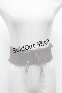 axes femme / レースアップゴムベルト   S-25-03-15-026-AX-BL-HR-ZS