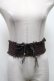 画像1: axes femme / レースアップゴムベルト   S-25-03-15-026-AX-BL-HR-ZS (1)