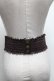 画像2: axes femme / レースアップゴムベルト   S-25-03-15-026-AX-BL-HR-ZS (2)