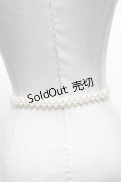 画像2: axes femme / ローズ金具パールベルト   S-25-03-15-030-AX-ZA-HR-ZT171