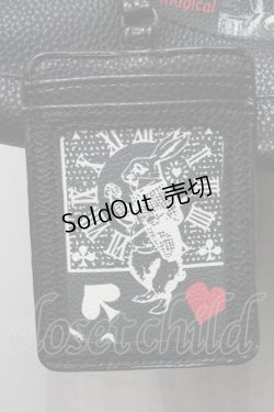 画像4: GOTH / 不思議の国のアリスハンドバッグ  黒 S-25-03-15-032-GO-ZA-HR-ZS