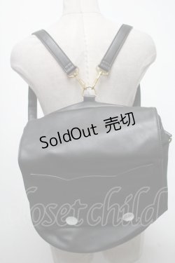 画像2: Rydia / コビニャーリュック  黒 S-25-03-15-033-PU-BG-HR-ZS