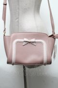 m petit by misako / AMリボンヨコショルダーバッグ  ピンク S-25-03-15-036-LO-BG-HR-ZT-K018