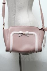 画像1: 【SALE】m petit by misako / AMリボンヨコショルダーバッグ  ピンク S-25-03-15-036-LO-BG-HR-ZTK018 (1)