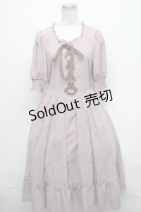 m petit by misako / AMレースアップワンピース  ピンク S-25-03-17-055-LO-OP-AS-ZS