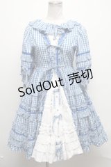 Angelic Pretty / Little Houseワンピース  ブルー S-25-03-17-057-AP-OP-HR-ZS