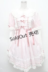 中国ロリータ / 【小能熊】Laura Doll ワンピース  ピンク S-25-03-17-062-LO-OP-HR-ZS