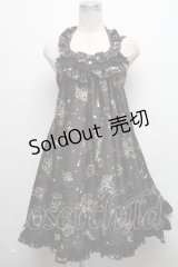 Angelic Pretty / Dreamyホロスコープジャンパースカート  黒 S-25-03-17-073-AP-OP-HR-ZS