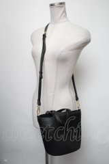 m petit by misako / AMスカラップ2WAYバッグ  黒 S-25-03-17-012-LO-BG-HR-ZT-K018