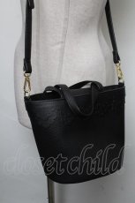 画像2: 【SALE】m petit by misako / AMスカラップ2WAYバッグ  黒 S-25-03-17-012-LO-BG-HR-ZTK018 (2)
