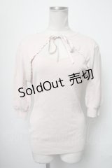 F&A / ボレロデザインニット  ピンク S-25-03-17-030-LO-TO-AS-ZS