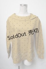 an another angelus / ドットブラウス  からし S-25-03-17-032-CA-BL-AS-ZS