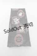 Enchantlic Enchantilly / 猫の王女達の肖像画 オーバーニーソックス  黒 S-25-03-17-004-LO-ZA-HR-ZS