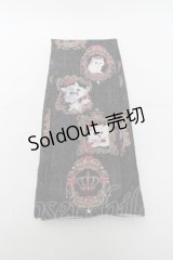 Enchantlic Enchantilly / 猫の王女達の肖像画 オーバーニーソックス  黒 S-25-03-17-004-LO-ZA-HR-ZS