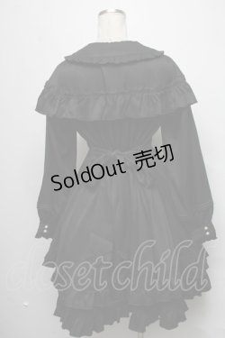 画像2: Amavel / ケープワンピース  黒 S-25-03-20-053-CA-OP-HR-ZS