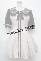 Rojita / レース襟ワンピース  ピンクグレー S-25-03-20-060-LO-OP-AS-ZS